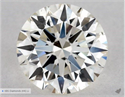 Natural Diamond 0.60 Carats, Round with Excellent Cut, K Color, VS2 Clarity and Certified by GIA