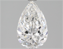 Natural Diamond 1.50 Carats, Pear with  Cut, E Color, VS2 Clarity and Certified by GIA