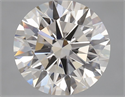 Natural Diamond 2.58 Carats, Round with Excellent Cut, K Color, IF Clarity and Certified by GIA