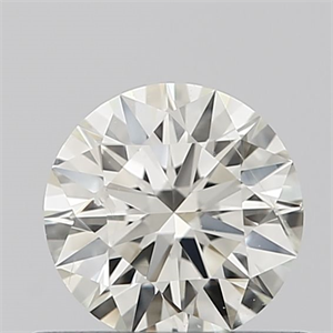 Picture of Natural Diamond 0.50 Carats, Round with Excellent Cut, I Color, SI1 Clarity and Certified by IGI