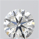 Natural Diamond 0.40 Carats, Round with Very Good Cut, I Color, VVS1 Clarity and Certified by GIA