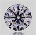 Natural Diamond 0.40 Carats, Round with Very Good Cut, G Color, SI2 Clarity and Certified by GIA