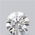 Natural Diamond 0.40 Carats, Round with Excellent Cut, E Color, SI1 Clarity and Certified by GIA