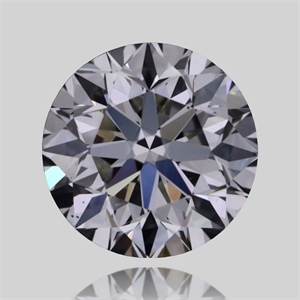 Picture of Natural Diamond 0.40 Carats, Round with Very Good Cut, J Color, SI1 Clarity and Certified by GIA