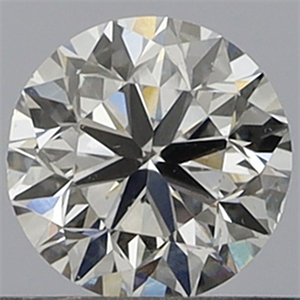 Picture of Natural Diamond 0.40 Carats, Round with Very Good Cut, D Color, VS2 Clarity and Certified by GIA