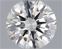 Natural Diamond 0.45 Carats, Round with Excellent Cut, I Color, SI1 Clarity and Certified by GIA