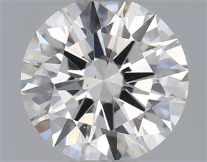 Picture of Natural Diamond 0.45 Carats, Round with Excellent Cut, I Color, SI1 Clarity and Certified by GIA