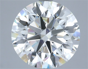 Picture of Natural Diamond 6.15 Carats, Round with Excellent Cut, I Color, VVS1 Clarity and Certified by IGI