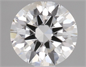 Natural Diamond 0.42 Carats, Round with Excellent Cut, G Color, I1 Clarity and Certified by GIA