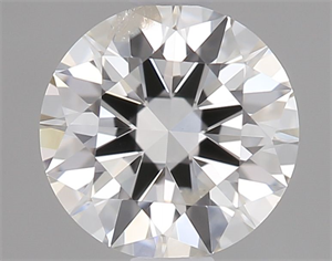 Picture of Natural Diamond 0.42 Carats, Round with Excellent Cut, G Color, I1 Clarity and Certified by GIA