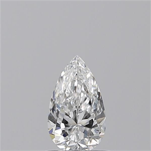 Picture of Natural Diamond 0.70 Carats, Pear with  Cut, D Color, VVS1 Clarity and Certified by GIA