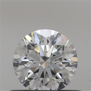 Picture of Natural Diamond 0.42 Carats, Round with Excellent Cut, G Color, VVS2 Clarity and Certified by GIA