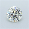 Natural Diamond 0.50 Carats, Round with Excellent Cut, K Color, VS1 Clarity and Certified by GIA