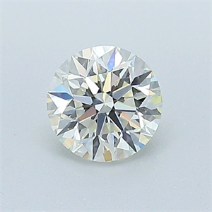 Picture of Natural Diamond 0.50 Carats, Round with Excellent Cut, K Color, VS1 Clarity and Certified by GIA