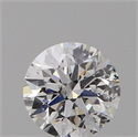 Natural Diamond 0.40 Carats, Round with Excellent Cut, E Color, I1 Clarity and Certified by GIA