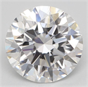 Natural Diamond 1.39 Carats, Round with Excellent Cut, D Color, VVS2 Clarity and Certified by GIA