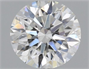 Natural Diamond 0.40 Carats, Round with Excellent Cut, G Color, SI1 Clarity and Certified by GIA