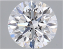 Natural Diamond 0.40 Carats, Round with Very Good Cut, D Color, VS2 Clarity and Certified by GIA