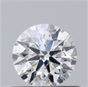 Natural Diamond 0.45 Carats, Round with Excellent Cut, E Color, SI2 Clarity and Certified by GIA