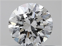 Natural Diamond 0.40 Carats, Round with Very Good Cut, I Color, VS1 Clarity and Certified by GIA