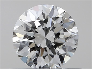 Picture of Natural Diamond 0.40 Carats, Round with Very Good Cut, I Color, VS1 Clarity and Certified by GIA