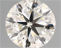 Natural Diamond 0.40 Carats, Round with Good Cut, I Color, VS1 Clarity and Certified by IGI