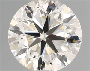 Picture of Natural Diamond 0.40 Carats, Round with Good Cut, I Color, VS1 Clarity and Certified by IGI