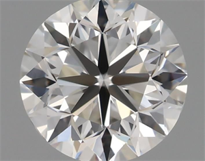 Picture of Natural Diamond 0.45 Carats, Round with Very Good Cut, G Color, VVS1 Clarity and Certified by IGI