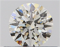 Natural Diamond 0.40 Carats, Round with Excellent Cut, I Color, VS2 Clarity and Certified by GIA