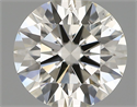 Natural Diamond 0.50 Carats, Round with Excellent Cut, K Color, VS2 Clarity and Certified by IGI