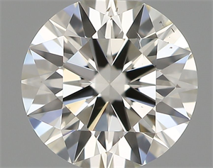 Picture of Natural Diamond 0.50 Carats, Round with Excellent Cut, K Color, VS2 Clarity and Certified by IGI