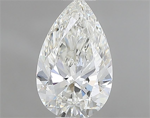 Picture of Natural Diamond 0.75 Carats, Pear with  Cut, I Color, IF Clarity and Certified by GIA