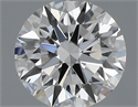 Natural Diamond 0.40 Carats, Round with Excellent Cut, F Color, VS2 Clarity and Certified by GIA