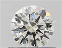 Natural Diamond 0.50 Carats, Round with Excellent Cut, I Color, SI2 Clarity and Certified by GIA