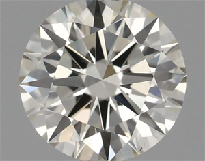 Picture of Natural Diamond 0.56 Carats, Round with Excellent Cut, I Color, VS1 Clarity and Certified by IGI