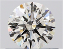 Natural Diamond 0.51 Carats, Round with Excellent Cut, I Color, SI2 Clarity and Certified by GIA