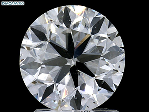 Picture of Natural Diamond 2.01 Carats, Round with Very Good Cut, G Color, SI1 Clarity and Certified by GIA