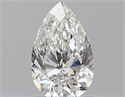 Natural Diamond 0.90 Carats, Pear with  Cut, G Color, VS2 Clarity and Certified by GIA