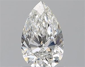 Picture of Natural Diamond 0.90 Carats, Pear with  Cut, G Color, VS2 Clarity and Certified by GIA