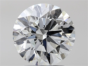 Picture of Natural Diamond 2.02 Carats, Round with Excellent Cut, H Color, VS1 Clarity and Certified by IGI