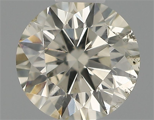 Picture of Natural Diamond 0.40 Carats, Round with Very Good Cut, I Color, SI2 Clarity and Certified by IGI