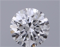 Natural Diamond 0.40 Carats, Round with Good Cut, I Color, SI1 Clarity and Certified by GIA