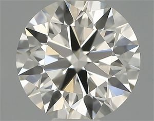 Picture of Natural Diamond 0.41 Carats, Round with Excellent Cut, I Color, VS1 Clarity and Certified by IGI