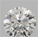 Natural Diamond 0.60 Carats, Round with Excellent Cut, J Color, I1 Clarity and Certified by GIA