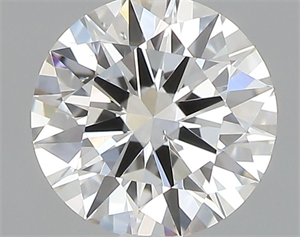 Picture of Natural Diamond 0.41 Carats, Round with Excellent Cut, H Color, SI1 Clarity and Certified by GIA