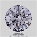 Natural Diamond 0.41 Carats, Round with Excellent Cut, D Color, SI2 Clarity and Certified by GIA