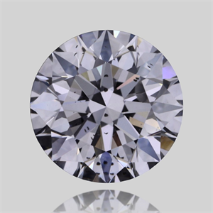 Picture of Natural Diamond 0.41 Carats, Round with Excellent Cut, D Color, SI2 Clarity and Certified by GIA