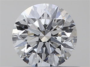 Picture of Natural Diamond 0.41 Carats, Round with Excellent Cut, D Color, VVS2 Clarity and Certified by GIA