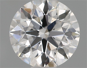 Picture of Natural Diamond 0.50 Carats, Round with Excellent Cut, E Color, SI2 Clarity and Certified by IGI