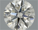 Natural Diamond 0.40 Carats, Round with Excellent Cut, I Color, VS1 Clarity and Certified by IGI